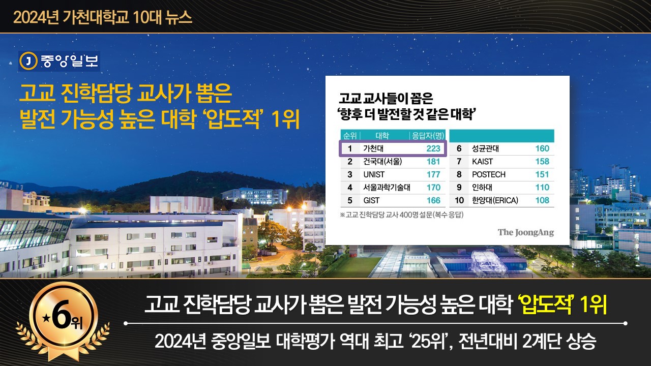 가천대 10대 뉴스