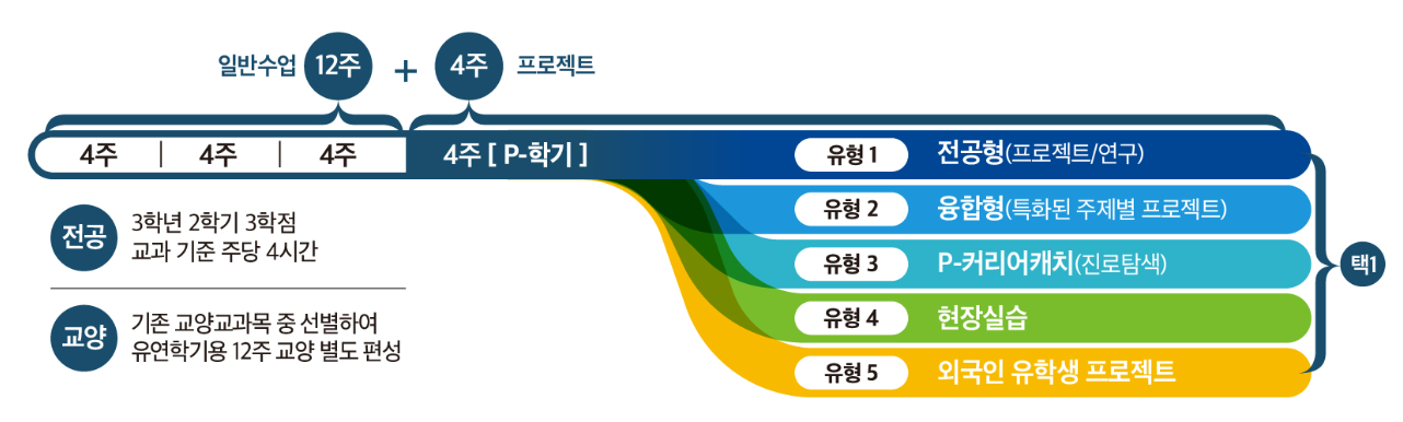 P-학기 운영 체계